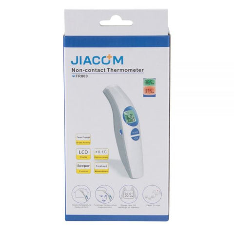 Digital Non-Contact Infrared Forehead Thermometer, White