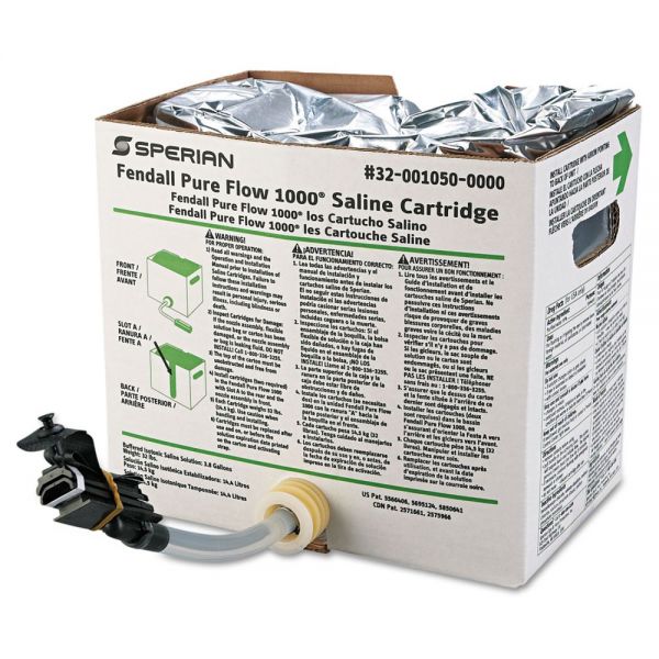 Honeywell Fendall Saline Cartridge Refill Set for Pure Flow 1000, 3.5 gal, 2/Set, 1 Set/Carton