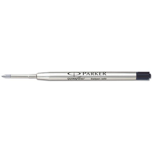 Parker Refill for Parker Ballpoint Pens, Fine Conical Tip, Black Ink Fine Point - Black Ink - 1 Each