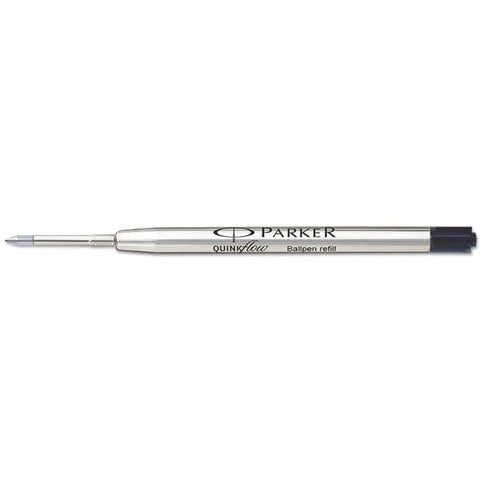 Parker Refill for Parker Ballpoint Pens, Fine Conical Tip, Black Ink Fine Point - Black Ink - 1 Each