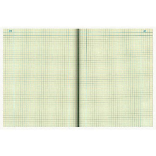 National Computation Notebook, Quadrille Rule, Brown Cover, 11.75 x 9.25, 75 Sheets