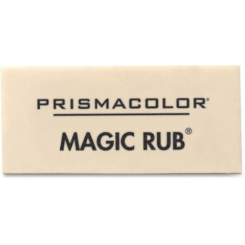 Prismacolor Magic-Rub Erasers Vinyl - White - 12/ Pack