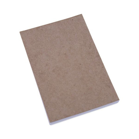 Universal Scratch Pad Value Pack, Unruled, 4 x 6, White, 100 Sheets, 120/Carton