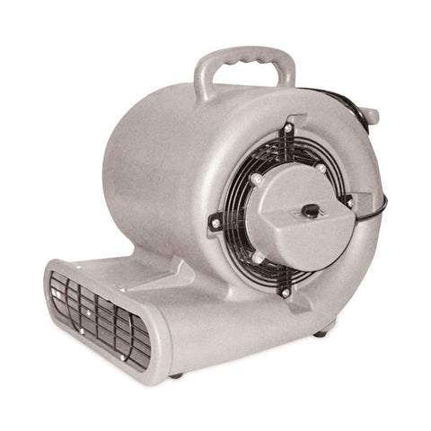 Mercury Floor Machines Air Mover, Three-Speed, 1,500 cfm, Gray, 20 ft Cord