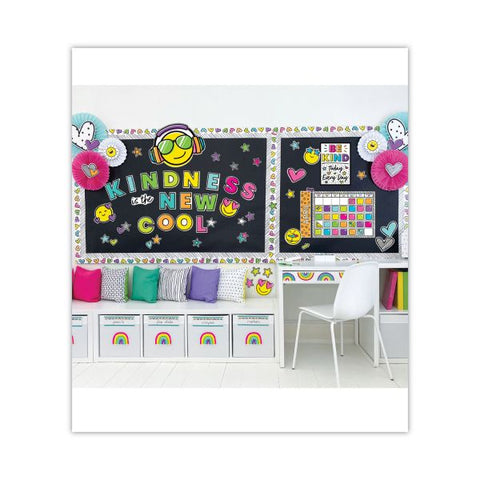 Carson-Dellosa Education Kind Vibes Mini Bulletin Board Set, Birthday, 56 Pieces