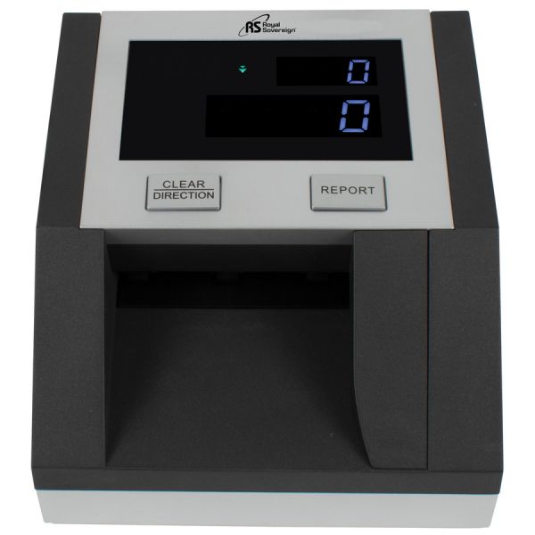 Royal Sovereign RCD-BG1 Counterfeit Detector Infrared, Magnetic Ink, Watermark, Ultraviolet, Fluorescence - Black - 1 Each