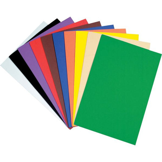 Creativity Street Wonderfoam Sheets 12" x 18" - Assorted Colors - 10 Sheets/ Pack