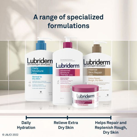 Lubriderm Daily Moisture Lotion Lotion - 16 fl oz - For Normal, Dry Skin - Moisturising, Non-greasy - 1 Each