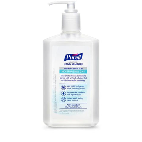 Purell 2-In-1 Moisturizing Advanced Gel Hand Sanitizer, 12 Fl Oz