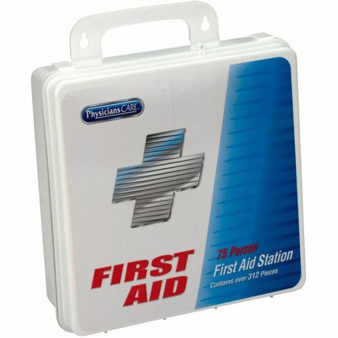 PhysiciansCare by First Aid Only Office First Aid Kit, for Up to 75 people, 312 Pieces, Plastic Case