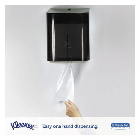 Kleenex Premiere Center-Pull Paper Towels, 15 x 8, 1-Ply, White, 250 Sheets/Roll, 4 Rolls/Carton