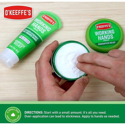 O'Keeffe's Working Hands Hand Cream Cream - 3.40 fl oz - For Dry Skin - Applicable on Hand - Cracked/Scaly Skin - Moisturising - 1 Each