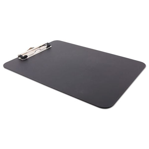 Mobile OPS Unbreakable Recycled Clipboard, 0.5" Clip Capacity, Holds 8.5 x 11 Sheets, Black