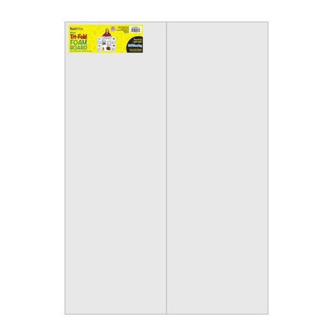 White Tri-Fold Foam Board White Tri-Fold Foam Board, 28"x40"