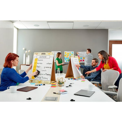 Post-it Easel Pads Dry Erase Tabletop Easel Unruled Pad, 20 x 23, White, 20 Sheets