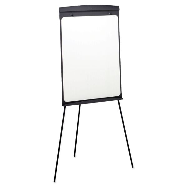 Quartet Magnetic Dry Erase Easel, 27 x 35, Graphite Surface, Graphite Plastic Frame