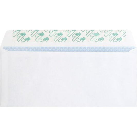 Business Source Business Envelopes, #10 (4.13" x 9.50"), Peel & Seal, 100 Envelopes/ Box #10 (4.13" x 9.50") - Peel & Seal - 100 Envelopes/ Box