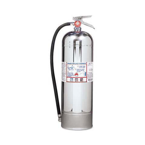 Kidde ProPlus 2.5 W H2O Fire Extinguisher, 2-A, 2.5 gal, 20.86 lb