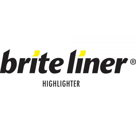 BIC Brite Liner Highlighters Pocket Style, Chisel Tip, Assorted, Box Of 24