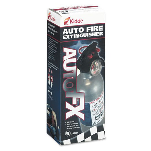 Kidde Fire Auto Fire Extinguisher Impact Resistant, Easy to Use, Dust Resistant, Rust Resistant - White