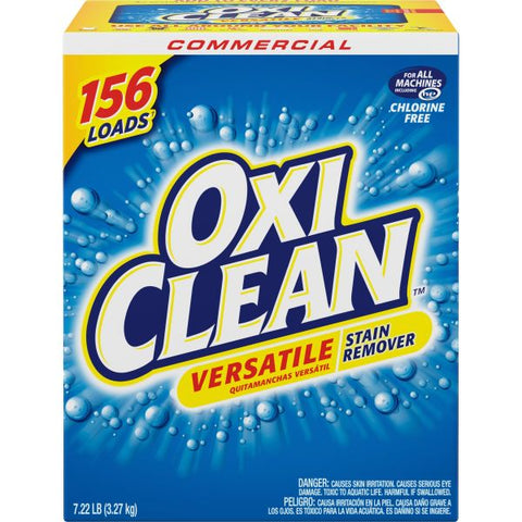 OxiClean Versatile Stain Remover, Regular Scent, 7.22 lb Box, 4/Carton