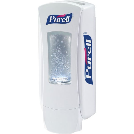 Purell ADX-12 High-Capacity Hand Sanitizer Dispensers 1,200 mL Size - Plastic - White - 6/ Carton