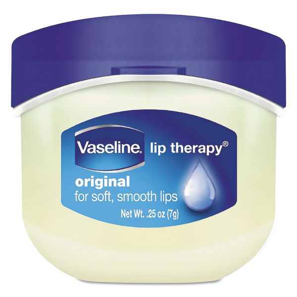 Vaseline Lip Therapy, Original, 0.25 oz, Plastic Flip-Top Container