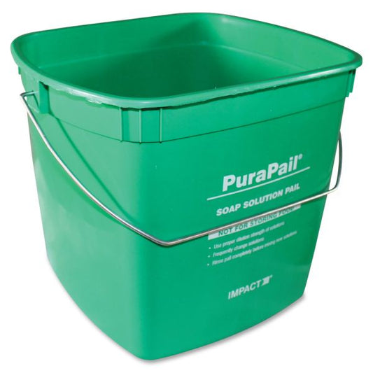 PuraPail Utility Cleaning Bucket 1.5 Gallon Capacity - Plastic - Green