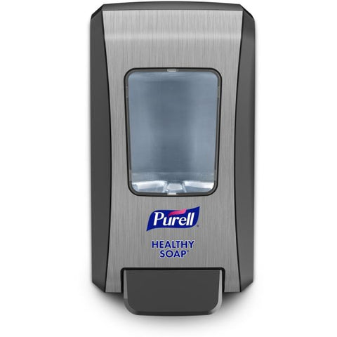 PURELL FMX-20 Soap Push-Style Dispenser, 2000 mL, 4.68" x 6.6" x 11.66", Graphite, 1 Each