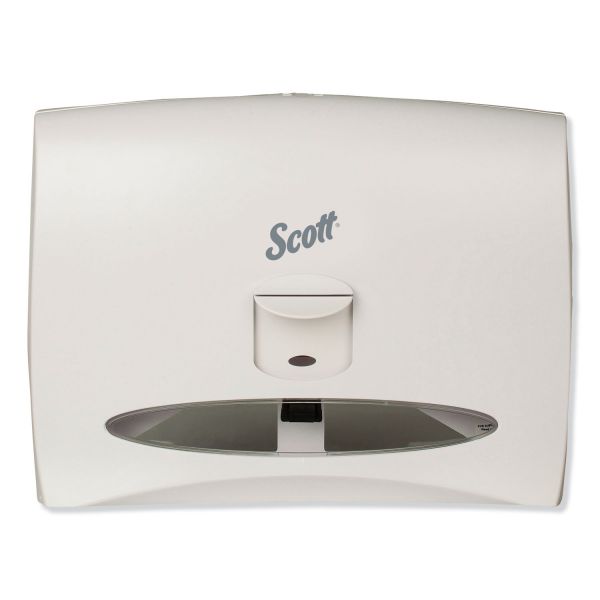 Scott Personal Seat Cover Dispenser, 17.5 x 2.25 x 13.25, White