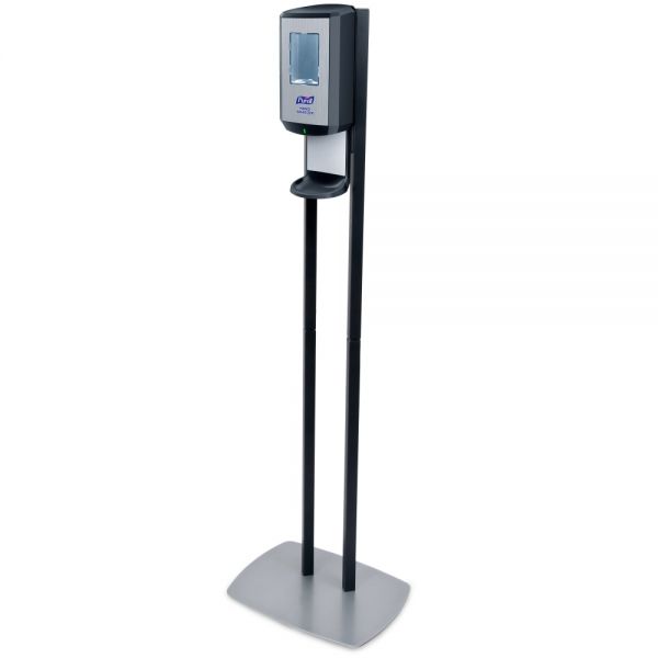 Purell CS6 Touch-Free Dispenser Floor Stand, 28-1/2"H x 13-1/2"W x 5"D, Graphite