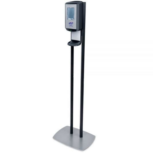 Purell CS6 Touch-Free Dispenser Floor Stand, 28-1/2"H x 13-1/2"W x 5"D, Graphite