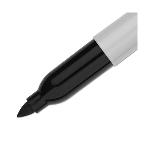 Sharpie Super Permanent Marker, Fine Bullet Tip, Black