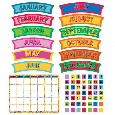 243-Piece Bulletin Board Kit, All Year Round