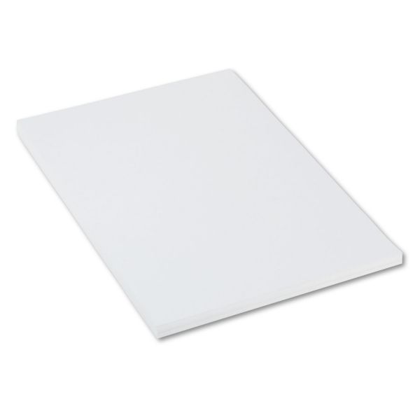 Pacon Heavyweight Tagboard, 24 x 36, White, 100/Pack