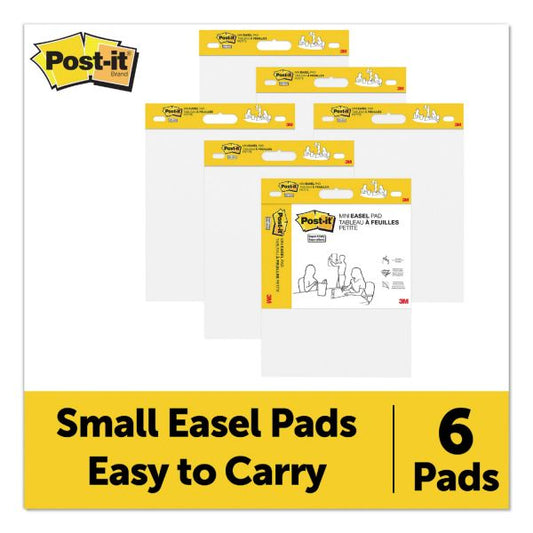 Post-it Easel Pads Super Sticky Vertical-Orientation Self-Stick Easel Pads, Unruled, 15 x 18, White, 20 Sheets, 2/Pack