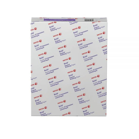 Xerox Bold Digital Printing Paper, Letter Size (8 1/2" x 11"), 100 (U.S.) Brightness, 80 Lb Cover (216 gsm), FSC Certified, Ream Of 250 Sheets