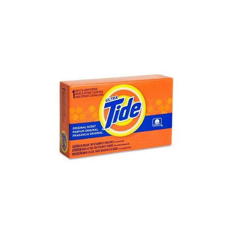 Tide Vending-Design Powder Laundry Detergent, 1.5 oz, 156/Carton Powder - 1.45 oz (0.09 lb) - 156 / Carton - Orange, Blue