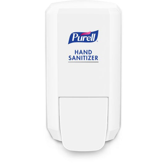 PURELL CS2 Hand Sanitizer Dispenser (4141-06) for CS2 Hand Sanitizer Refills Manual - 1.06 quart Capacity - Durable, Wall Mountable, Compact, Push Button - White - 1Each