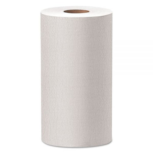 WypAll General Clean X60 Cloths, Small Roll, 9.8 x 13.4, White, 130/Roll, 12 Rolls/Carton