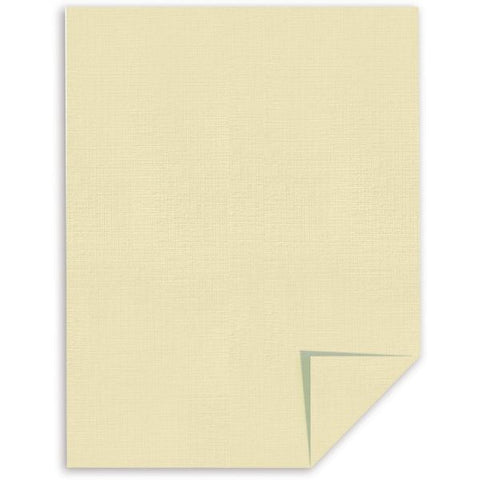 Southworth 25% Cotton Linen Business Paper, 24 lb Bond Weight, 8.5 x 11, Ivory, 500/Ream