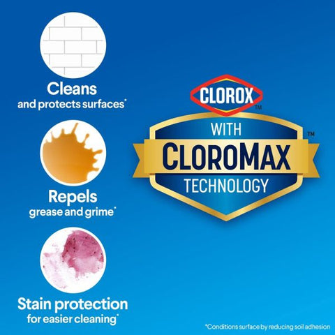 Clorox Germicidal Bleach Concentrate Liquid - 121 fl oz (3.8 quart) - Regular Scent - 3 / Carton - White