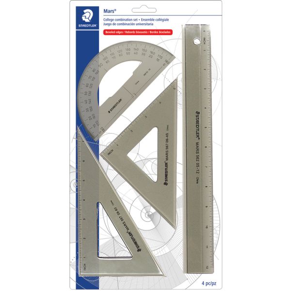 Staedtler Mars College Combination Set 4 Piece(s) - Plastic - 4 / Set