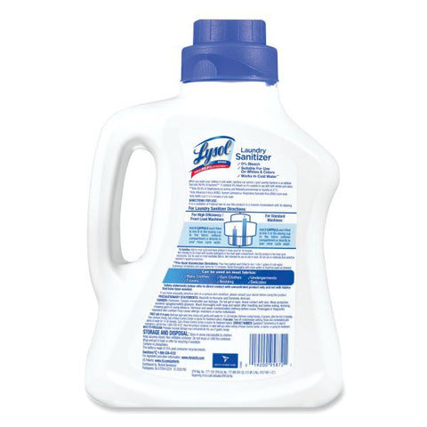 LYSOL Brand Laundry Sanitizer, Liquid, Crisp Linen, 90 oz