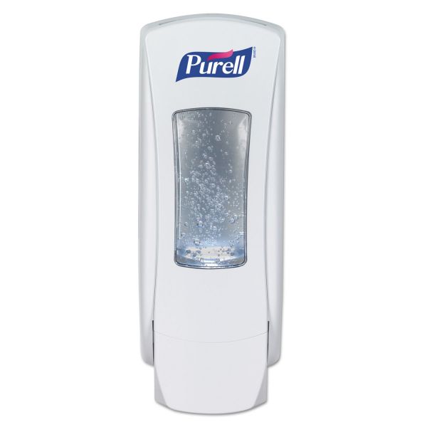 PURELL ADX-12 Dispenser, 1,200 mL, 4.5 x 4 x 11.25, White