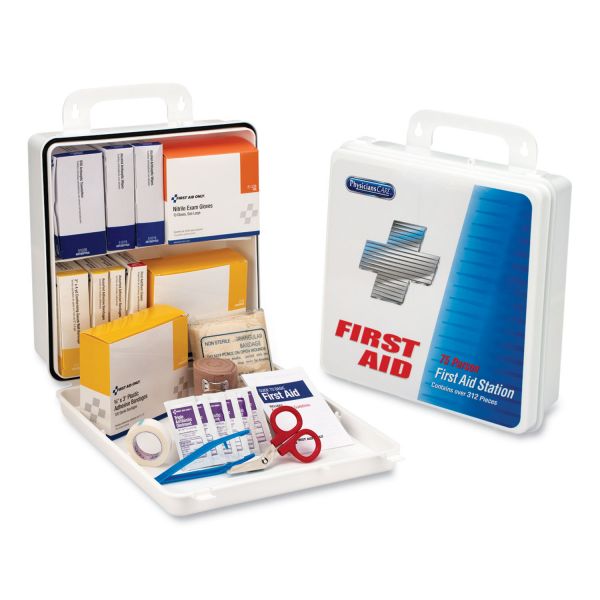 PhysiciansCare by First Aid Only Office First Aid Kit, for Up to 75 people, 312 Pieces, Plastic Case