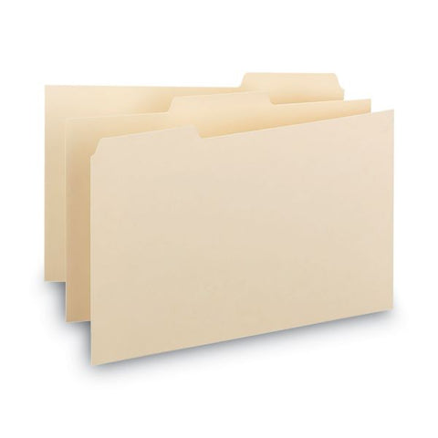 Smead Manila Card Guides, 1/3-Cut Top Tab, Blank, 4 x 6, Manila, 100/Box