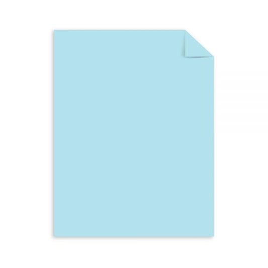 Neenah Paper Exact Index Card Stock, Smooth, 110lb, 8 1/2 x 11, Blue, 250 Sheets