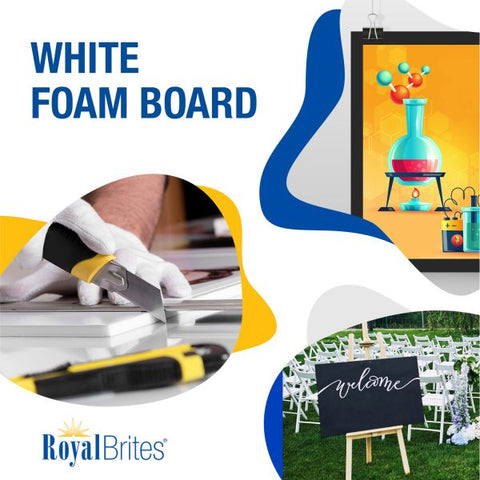 White Foam Board White Foam Board, 8"x10", 5/PK