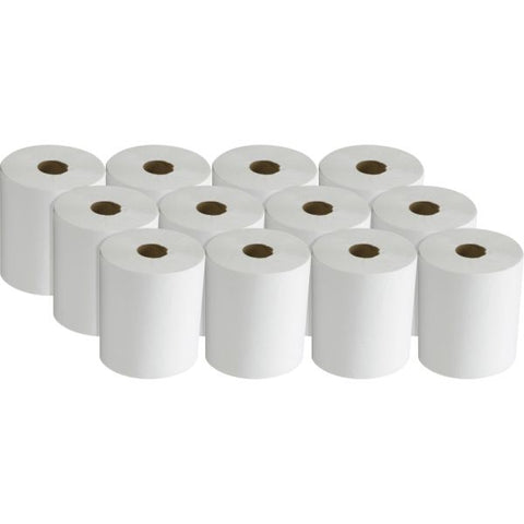 Scott Hard Roll Paper Towels, 8 x 800 ft, 1-Ply, White, 12 Rolls/Carton